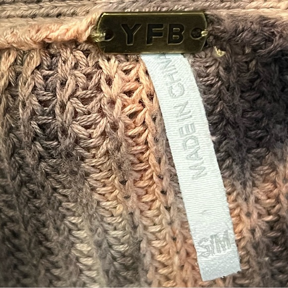 Young Fabulous & Broke Small Multicolor Tie-Dye Cardigan - Picture 2 of 8